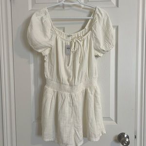 Aerie Puff Sleeve Romper